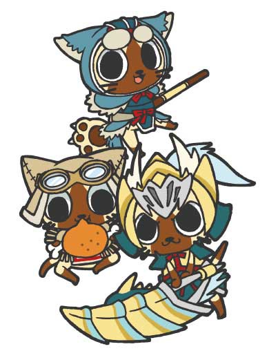 おともにアイルー。