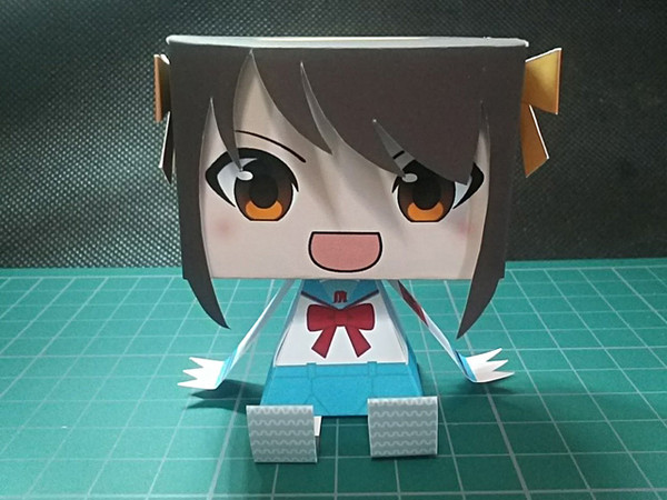 ハルヒをグラフィグで作ってみた