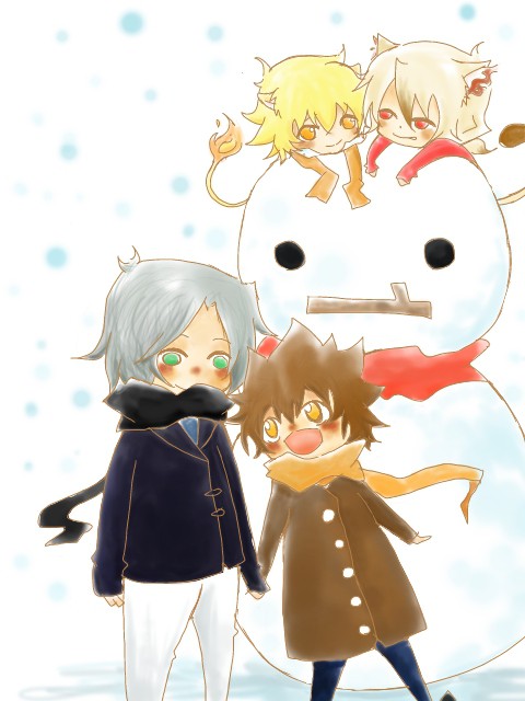雪だるまと俺と獄寺君