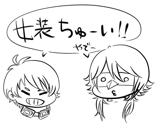 【C.A.T.S.】チビと助平【変装テスト】