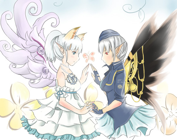 龙之谷同人百合弓箭