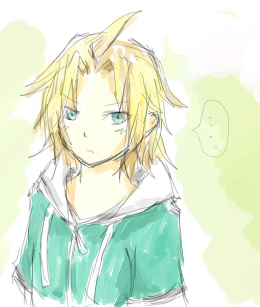 初描き水都くん