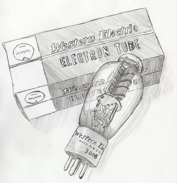 【落書き】WE300B【真空管】