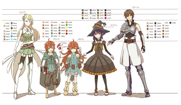 お茶村の勇士たちと魔女