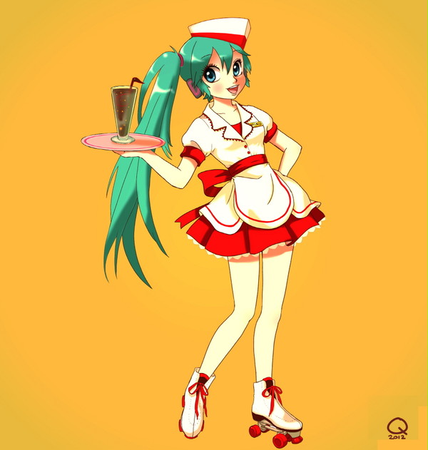 コーラ  and Miku