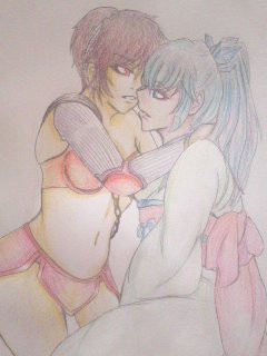 弁天×おユキかいてみた。
