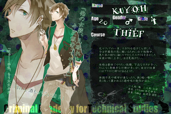 【C.A.T.S.】クヨウ【シーフ】※3/18 キャプ更新