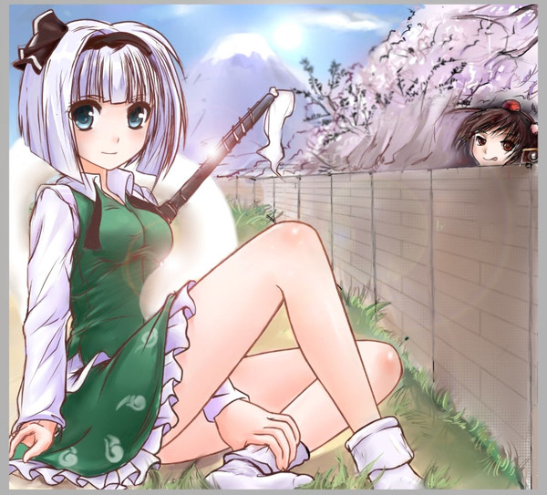 魂魄妖梦 Youmu Konpaku こんぱく ようむ