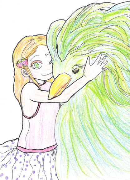 鳥と幼女