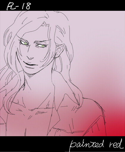 【T&B腐】painted red +α【虎月】