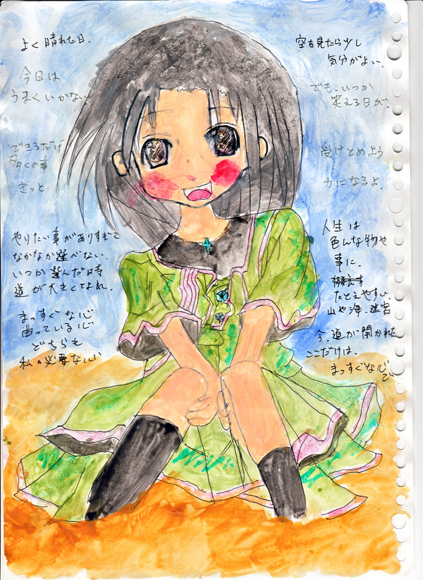 【アナログ】初のアクリルカラー