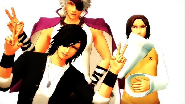 ［MMD]仲良し三人組[戦国BASARA]