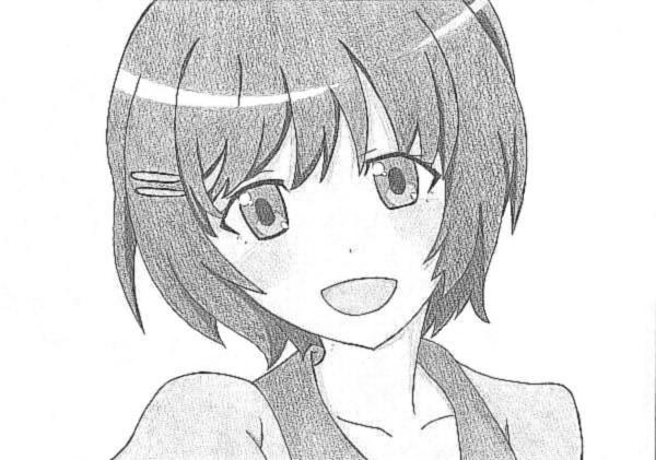 偽物語　羽川翼　描いてみた