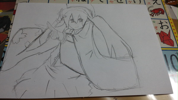 【模写】千本桜のミクさん