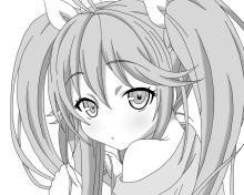 ちらっ、