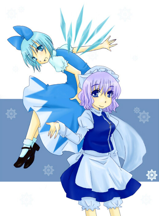レティとチルノ