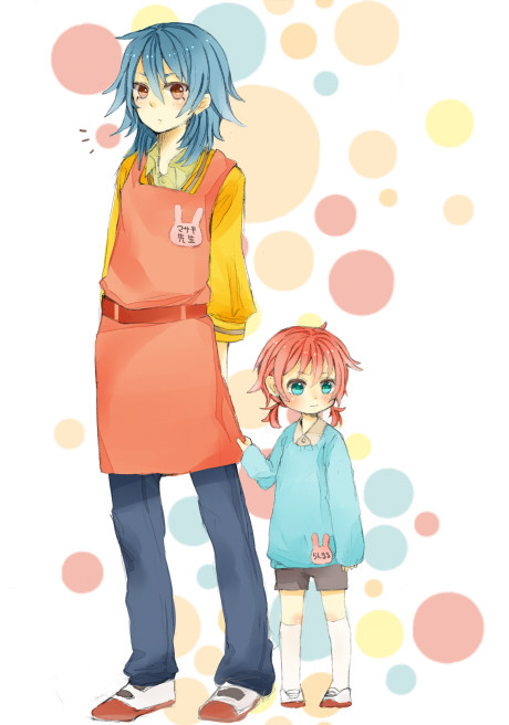 マサキ先生と蘭丸くん