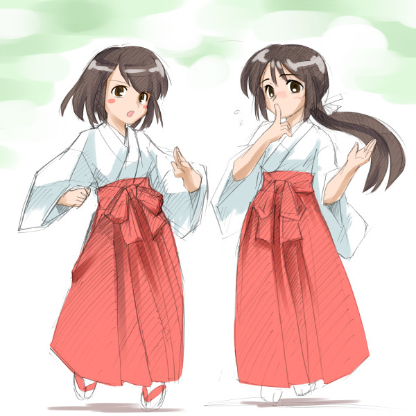 ペア巫女
