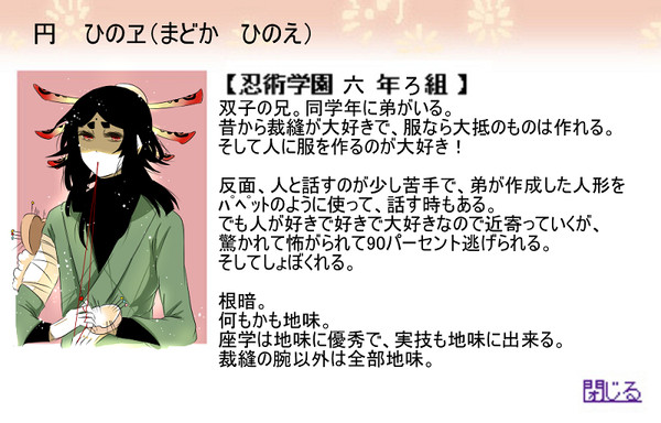 【忍ぴく玉】円 ひのヱ(まどか ひのえ)