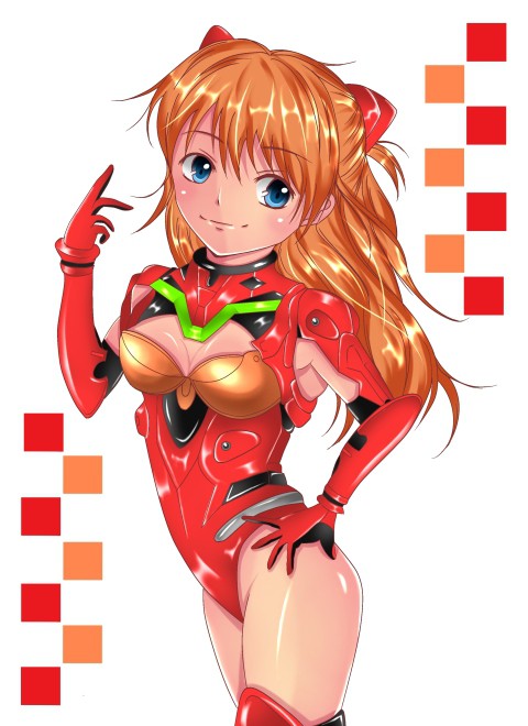 初描きアスカ