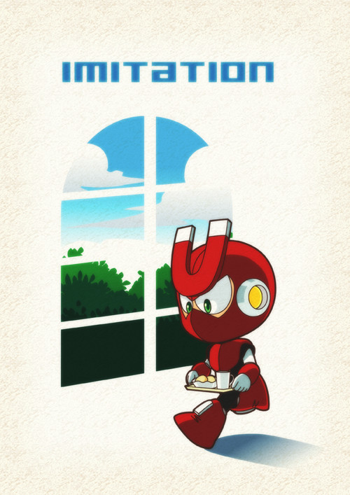 ロックマン3ボス漫画:imitation