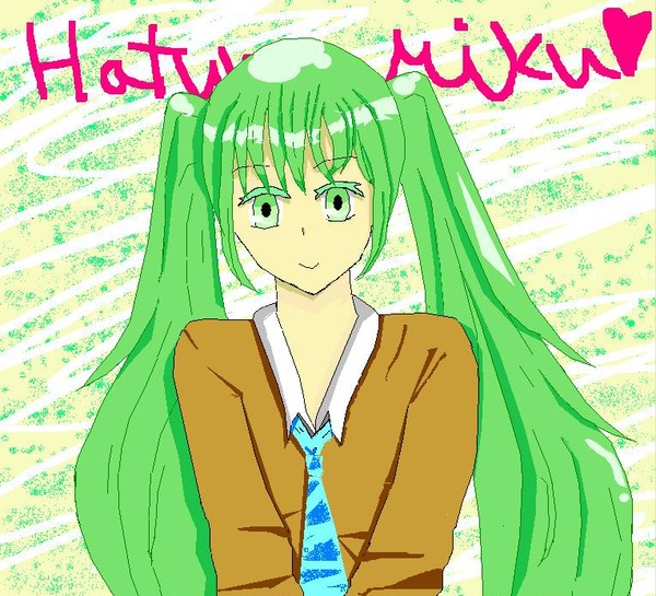ペイントで書いてみた―。