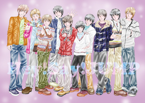 仲良しJUMP10人