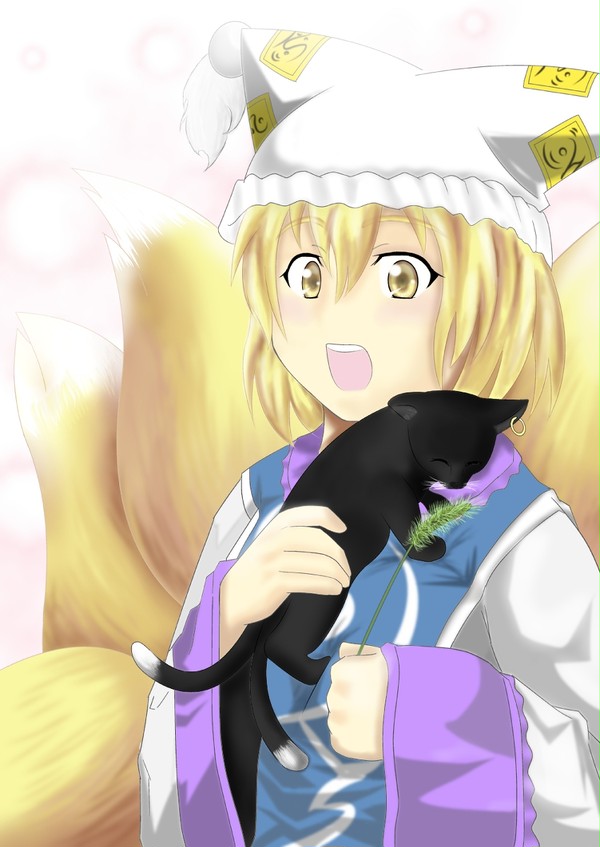 とある式神と幼き黒猫