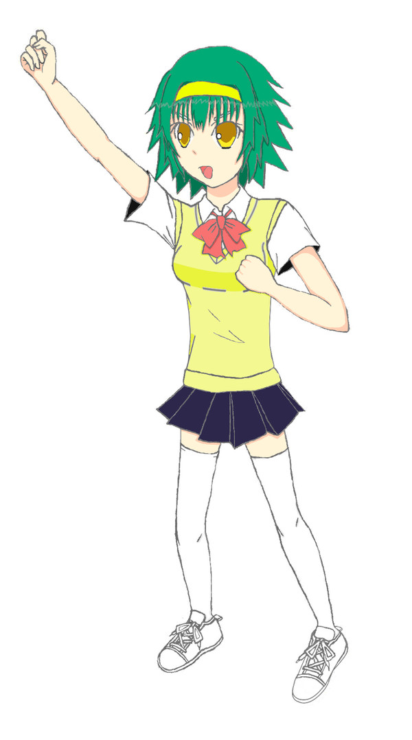 初塗り　オリキャラ