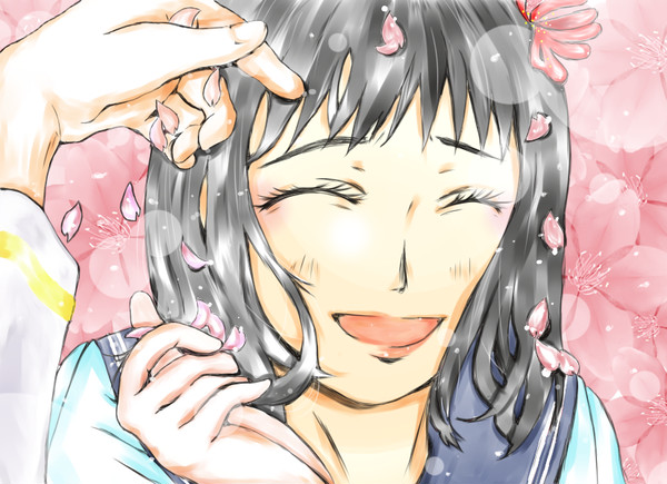 桜咲く