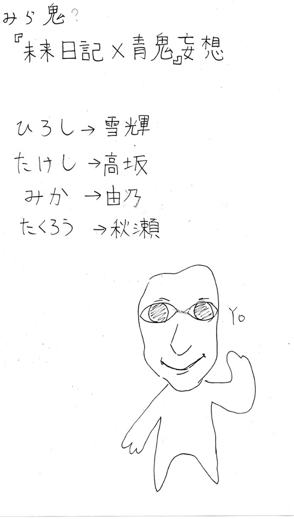 未来日記×青鬼を妄想してみた３