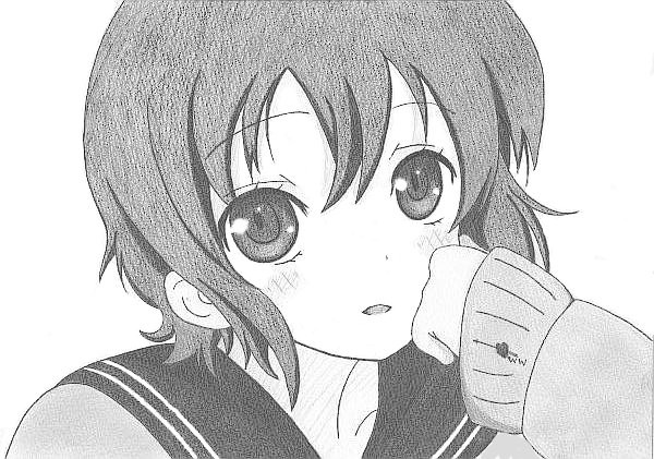 電波女と青春男　御船流子　描いてみた