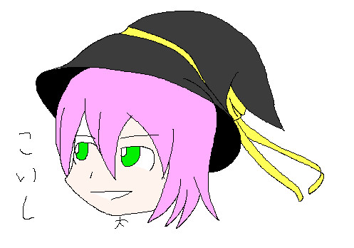 知らないキャラを描いてみた