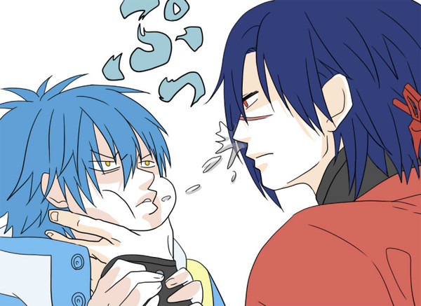 【ＤＭＭｄ】紅蒼でキス唾