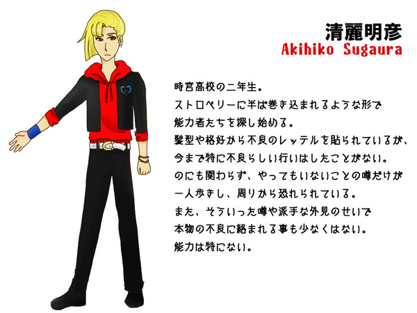 【オリジナル】清麗明彦【設定】