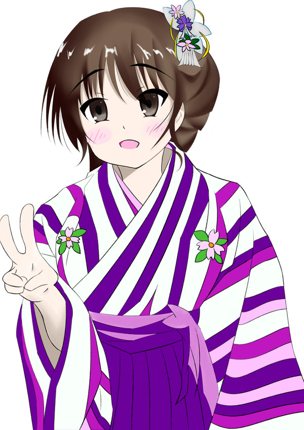 和服少女