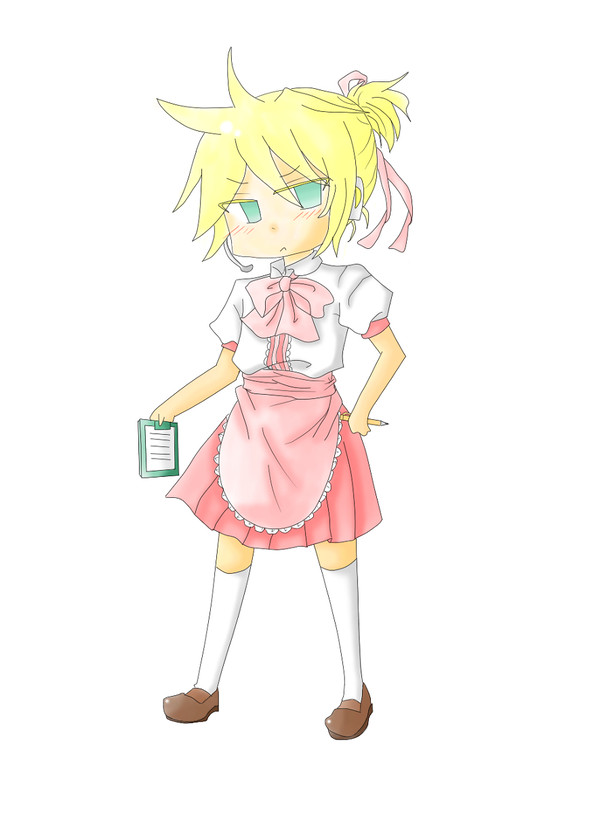 【塗らせていただきました】メイドレン君