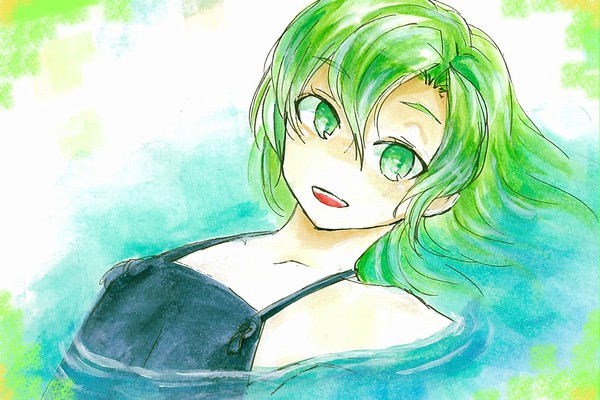 池とかに浮いているもよう