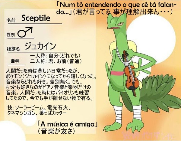 【絵師ぽけだん化】　Sceptile　【登録】