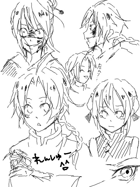 らくがき（流血注意？）