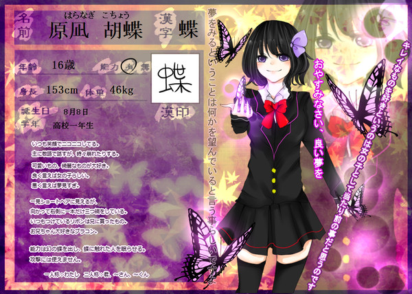【絶学】原凪胡蝶【生徒】