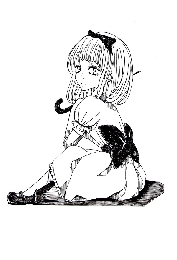 傘の柄