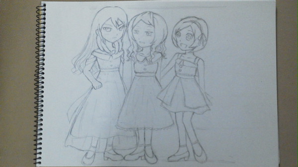 線画←書いてみたｗ