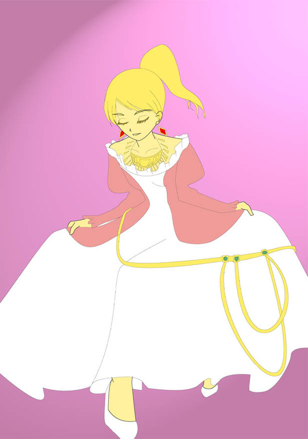 セレブドレスでしめくくり。