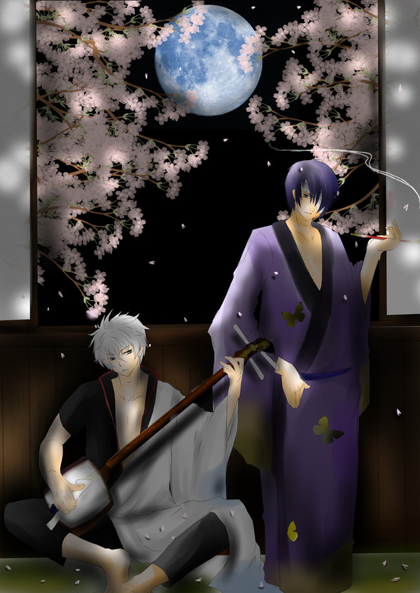 夜桜