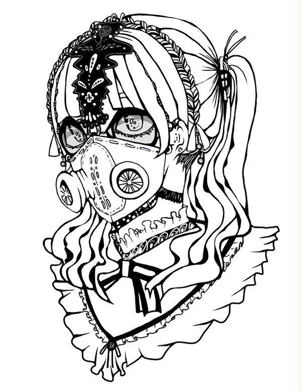 創作眠り姫の制作過程