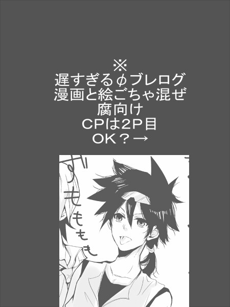 【腐向け】遅すぎるφブレログ