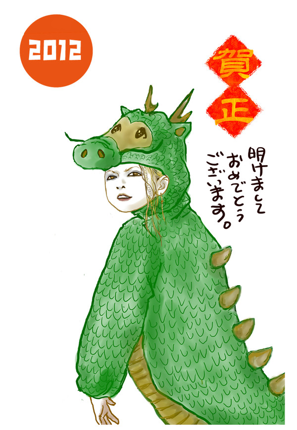 2012年hydeさんのかぶりもの