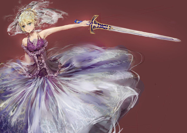 saber escape from the wedding