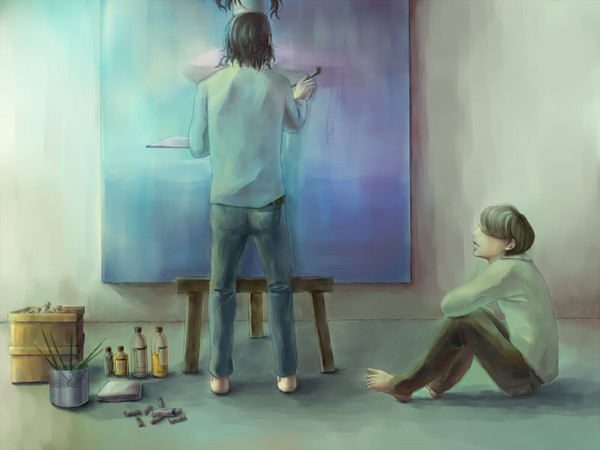 片桐君の絵